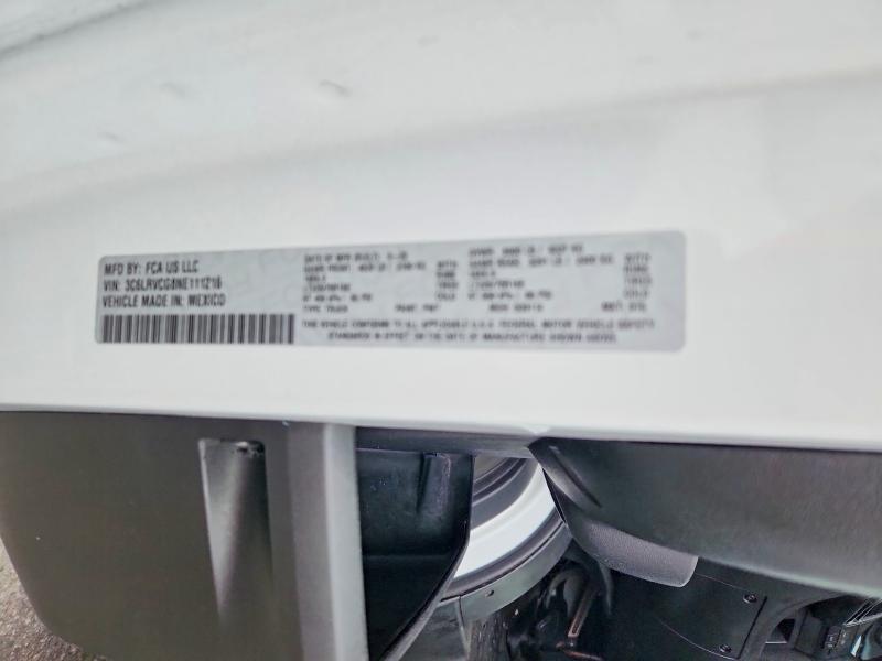 2022 Ram Promaster 2500 მანქანა იყიდება აუქციონზე, vin: 3C6LRVCG8NE111216, აუქციონის ნომერი: 53939916