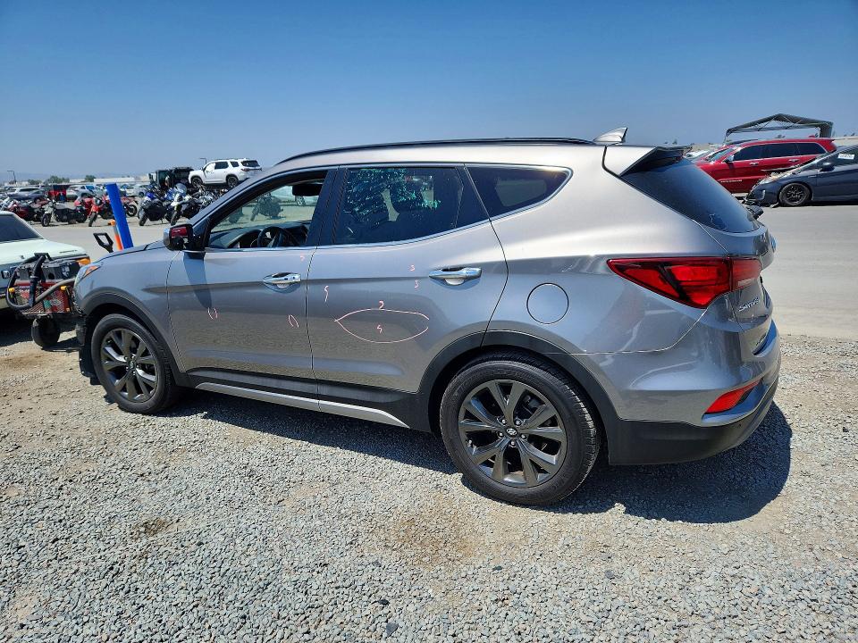 2018 Hyundai Santa Fe Sport მანქანა იყიდება აუქციონზე, vin: 5XYZW4LA4JG566840, აუქციონის ნომერი: 54091556