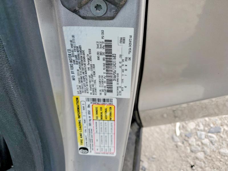 Aukcja sprzedaży 2013 Ford Fusion, vin: 3FA6P0G71DR311683, numer aukcji: 52244586