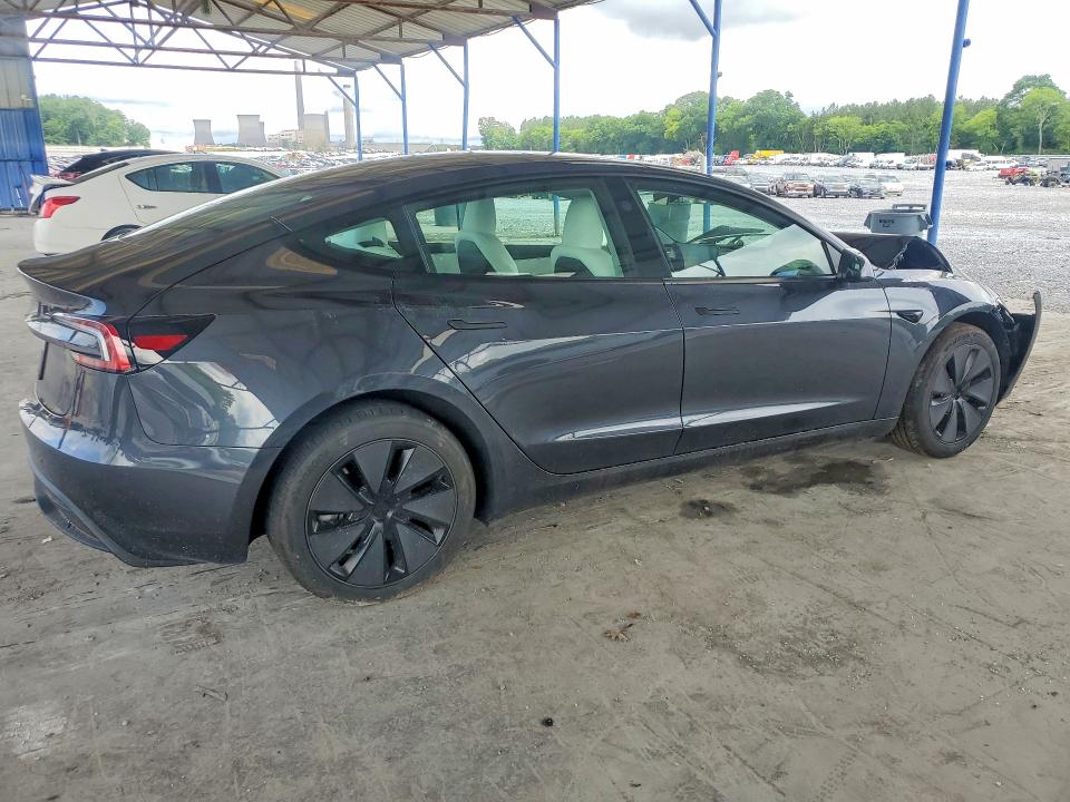 2025 Tesla Model 3 მანქანა იყიდება აუქციონზე, vin: 5YJ3E1EA0SF014782, აუქციონის ნომერი: 55241786