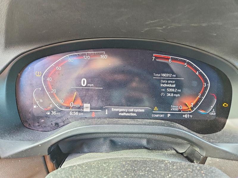 2020 Bmw X3 მანქანა იყიდება აუქციონზე, vin: 5UXTY5C03LLT32823, აუქციონის ნომერი: 55453626