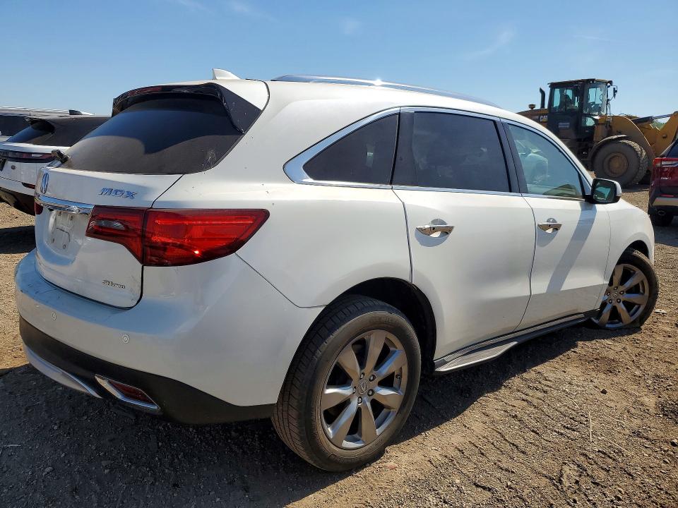 55030756 :رقم المزاد ، 5FRYD4H96GB019244 vin ، 2016 Acura Mdx مزاد بيع