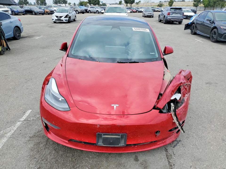 2022 Tesla Model 3 მანქანა იყიდება აუქციონზე, vin: 5YJ3E1EB6NF212490, აუქციონის ნომერი: 53467086