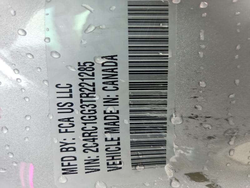 Aukcja sprzedaży 2026 Chrysler Pacifica, vin: 2C4RC1GG3TR221285, numer aukcji: 54849466