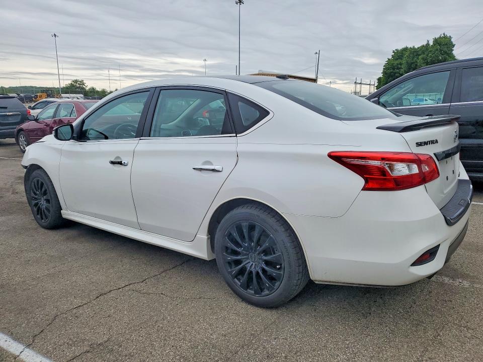 2018 Nissan Sentra მანქანა იყიდება აუქციონზე, vin: 3N1CB7AP1JY233875, აუქციონის ნომერი: 54149986