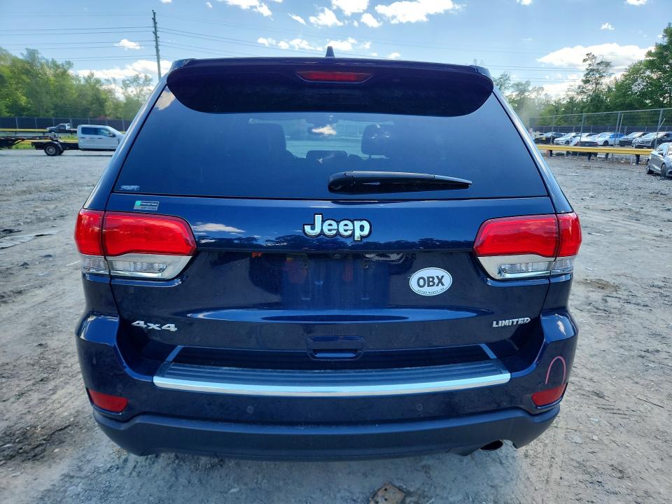 2017 Jeep Grand Cherokee მანქანა იყიდება აუქციონზე, vin: 1C4RJFBG0HC776365, აუქციონის ნომერი: 54951426