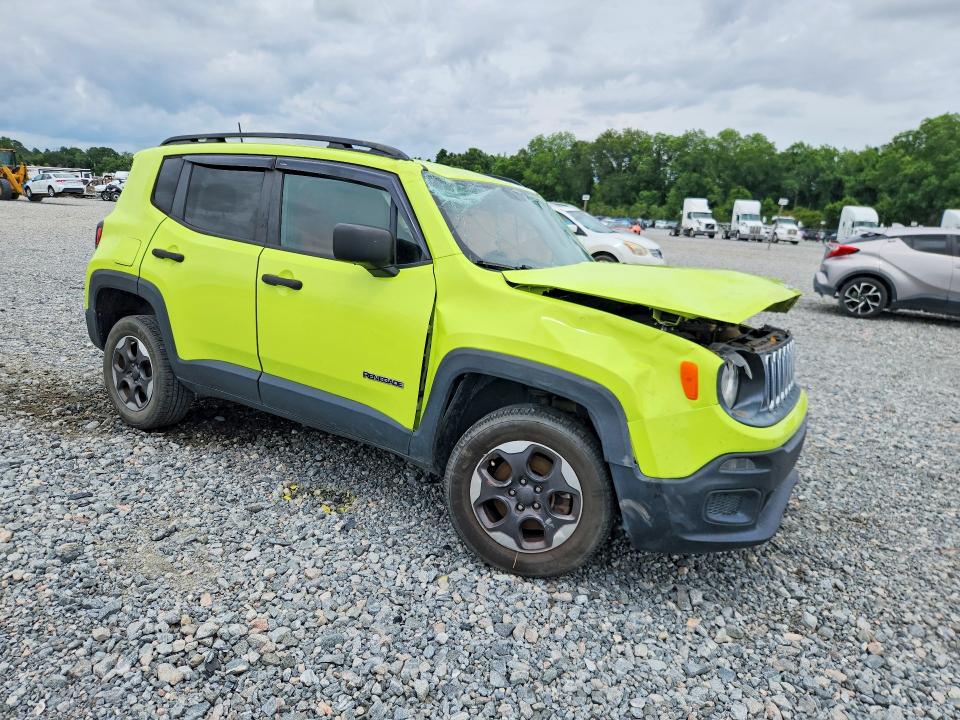 2017 Jeep Renegade მანქანა იყიდება აუქციონზე, vin: ZACCJBAB9HPG31941, აუქციონის ნომერი: 55036856