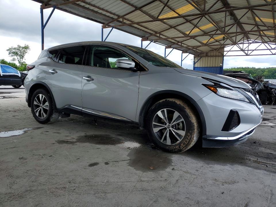 52953696 :رقم المزاد ، 5N1AZ2AS0LN172893 vin ، 2020 Nissan Murano مزاد بيع