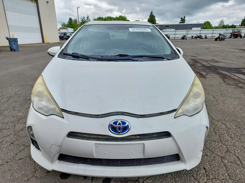 2013 Toyota Prius C მანქანა იყიდება აუქციონზე, vin: JTDKDTB32D1050727, აუქციონის ნომერი: 53782046