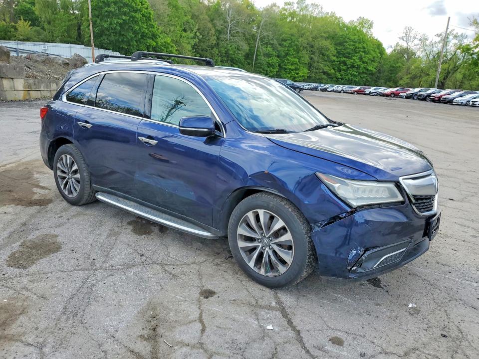52352896 :رقم المزاد ، 5FRYD4H45GB048772 vin ، 2016 Acura Mdx مزاد بيع