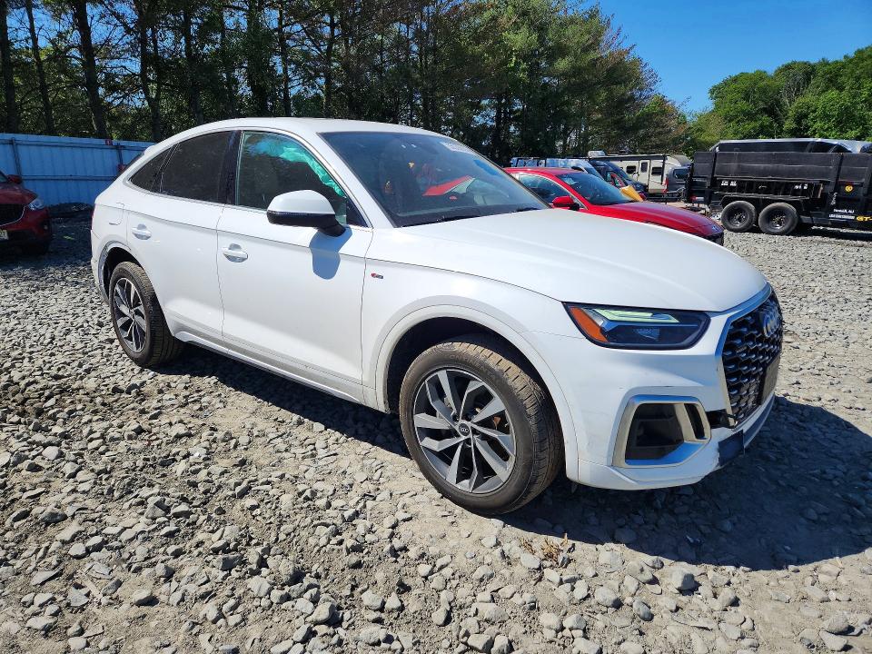 2022 Audi Q5 მანქანა იყიდება აუქციონზე, vin: WA14AAFY8N2073723, აუქციონის ნომერი: 55035826