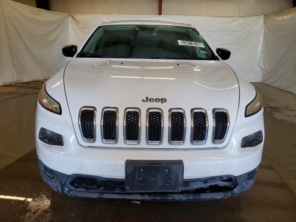 2016 Jeep Cherokee მანქანა იყიდება აუქციონზე, vin: 1C4PJLAB7GW297143, აუქციონის ნომერი: 53474236