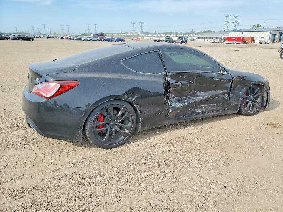 2013 Hyundai Genesis Coupe მანქანა იყიდება აუქციონზე, vin: KMHHT6KD9DU081829, აუქციონის ნომერი: 53213356