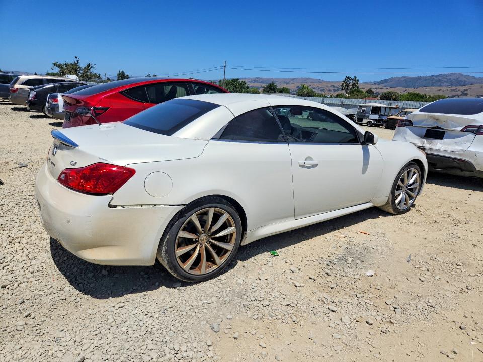 53804856 :رقم المزاد ، JN1CV6FE3AM352975 vin ، 2010 Infiniti G37 Convertible مزاد بيع
