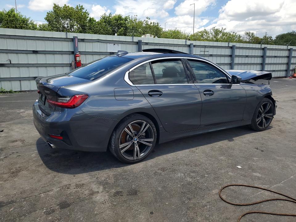 2022 Bmw 330i მანქანა იყიდება აუქციონზე, vin: 3MW5R1J0XN8C33412, აუქციონის ნომერი: 54793666