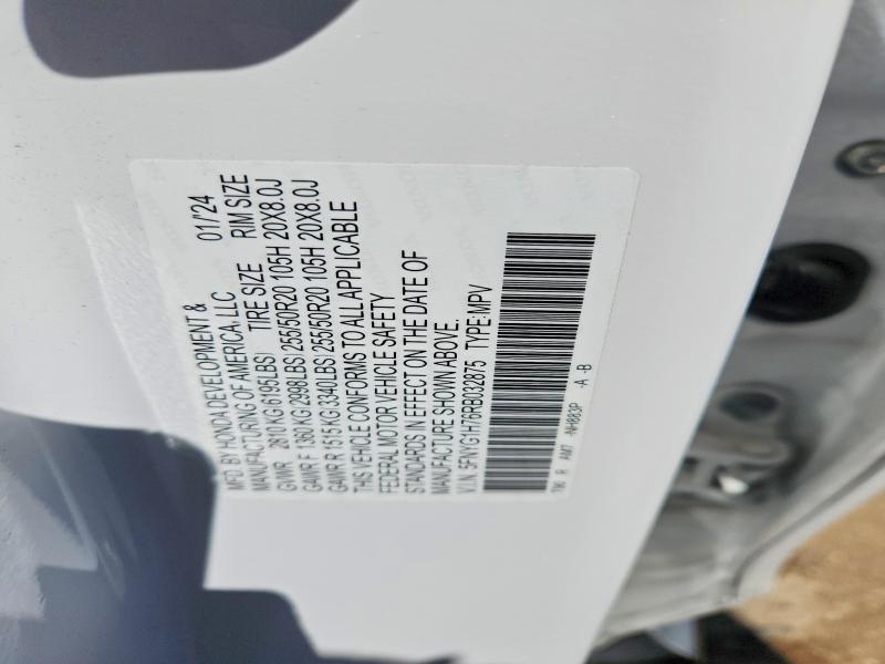 Продажа на аукционе авто 2024 Honda Pilot, vin: 5FNYG1H76RB032875, номер лота: 54530216