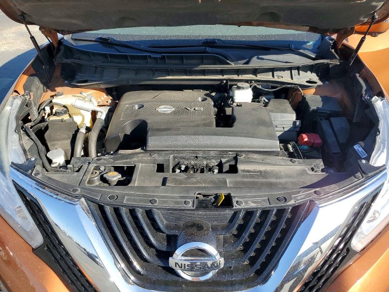 52507996 :رقم المزاد ، 5N1AZ2MHXHN132697 vin ، 2017 Nissan Murano مزاد بيع