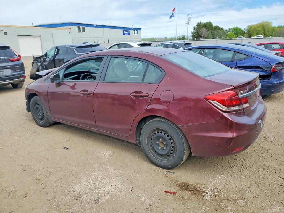 Продажа на аукционе авто 2014 Honda Civic, vin: 2HGFB2F52EH014599, номер лота: 53522446