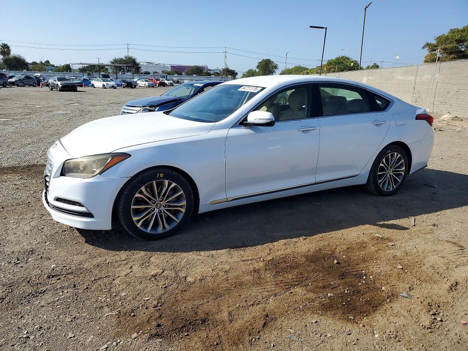2015 Hyundai Genesis მანქანა იყიდება აუქციონზე, vin: KMHGN4JE7FU080914, აუქციონის ნომერი: 54711176