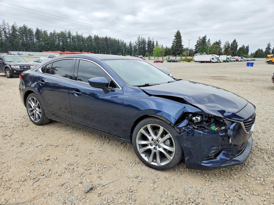 2015 Mazda 6 მანქანა იყიდება აუქციონზე, vin: JM1GJ1W59F1208580, აუქციონის ნომერი: 52510136