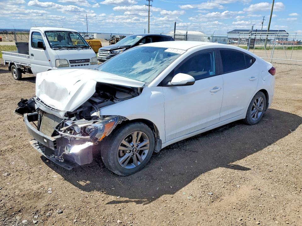 2018 Hyundai Elantra მანქანა იყიდება აუქციონზე, vin: KMHD84LF4JU633284, აუქციონის ნომერი: 52962676