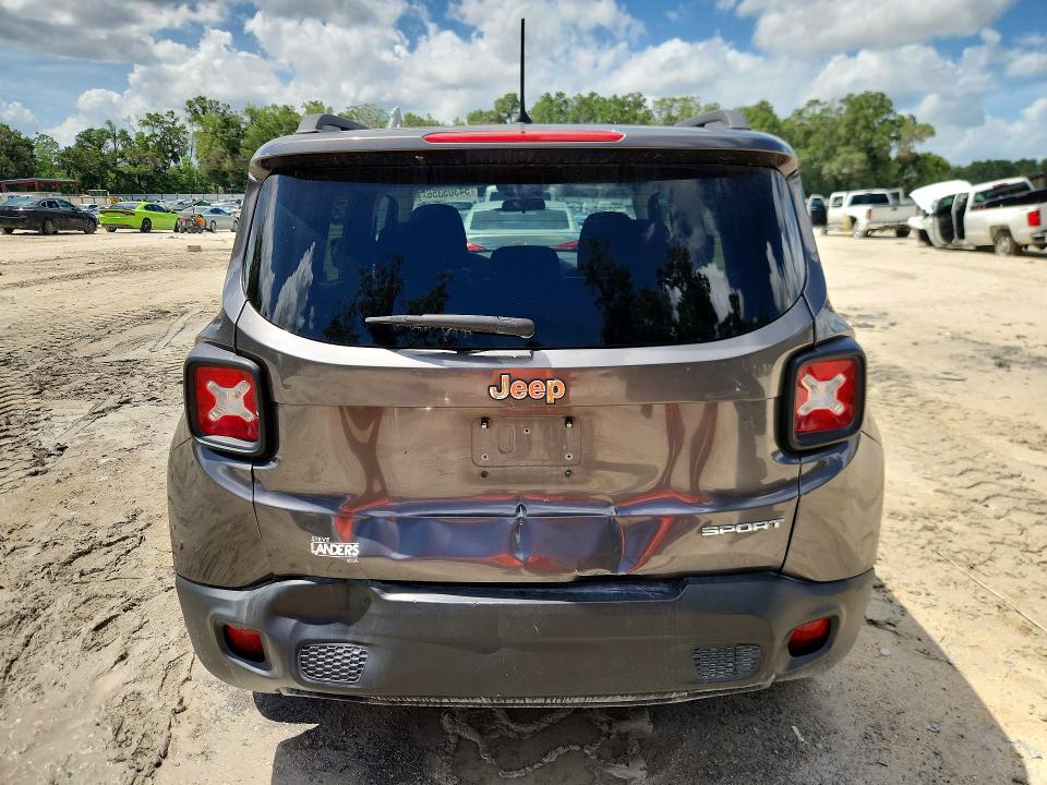 Продажа на аукционе авто 2017 Jeep Renegade, vin: ZACCJAAB7HPF50205, номер лота: 54305356