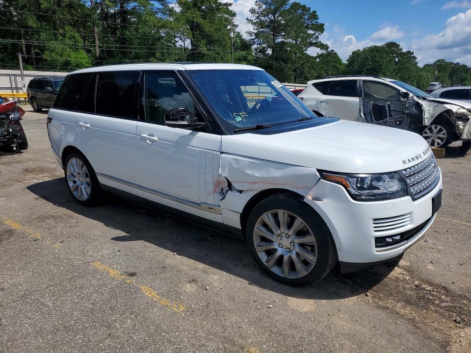 2016 Land Rover Range Rover მანქანა იყიდება აუქციონზე, vin: SALGS3EFXGA284161, აუქციონის ნომერი: 52895056