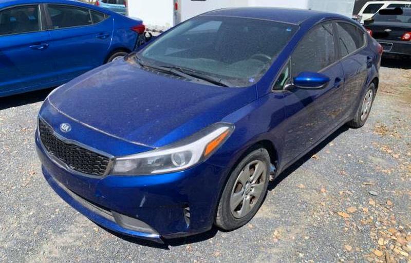Продажа на аукционе авто 2017 Kia Forte, vin: 3KPFK4A78HE045956, номер лота: 55801636