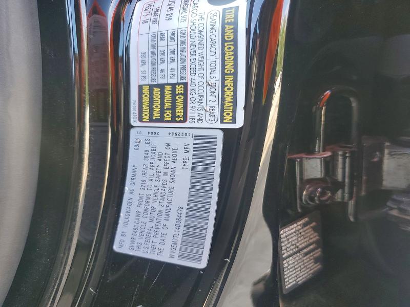 Продаж на аукціоні авто 2004 Volkswagen Touareg, vin: WVGEM77L14D064478, номер лоту: 53554906