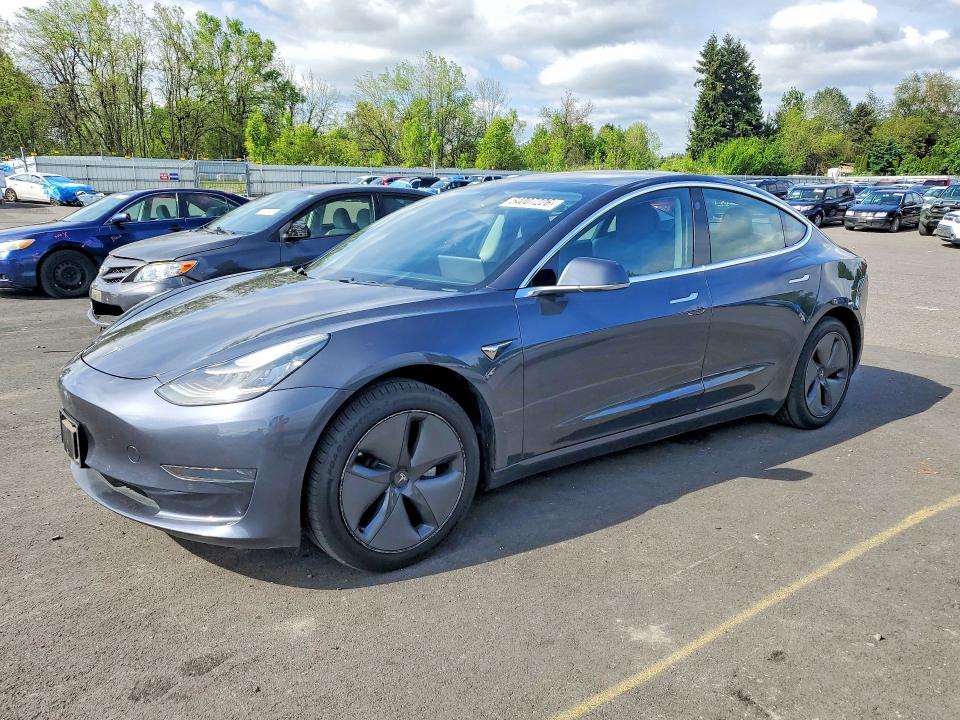 2019 Tesla Model 3 მანქანა იყიდება აუქციონზე, vin: 5YJ3E1EA3KF447528, აუქციონის ნომერი: 54007226