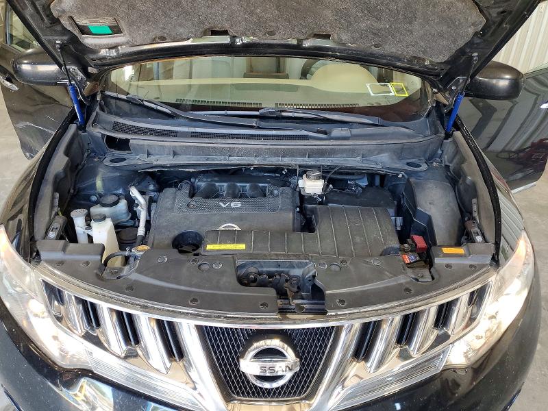 2010 Nissan Murano მანქანა იყიდება აუქციონზე, vin: JN8AZ1MW2AW101784, აუქციონის ნომერი: 55025846