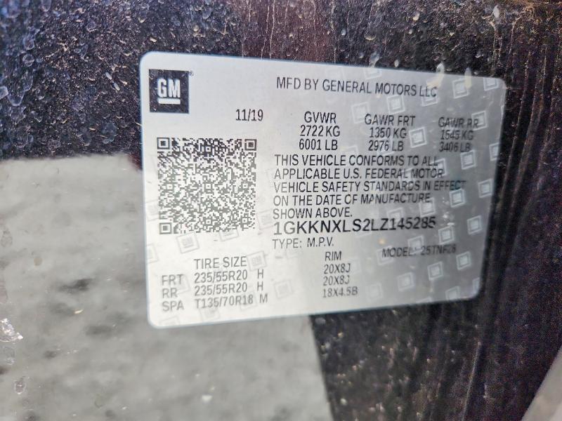 Продаж на аукціоні авто 2020 Gmc Acadia, vin: 1GKKNXLS2LZ145285, номер лоту: 54412786