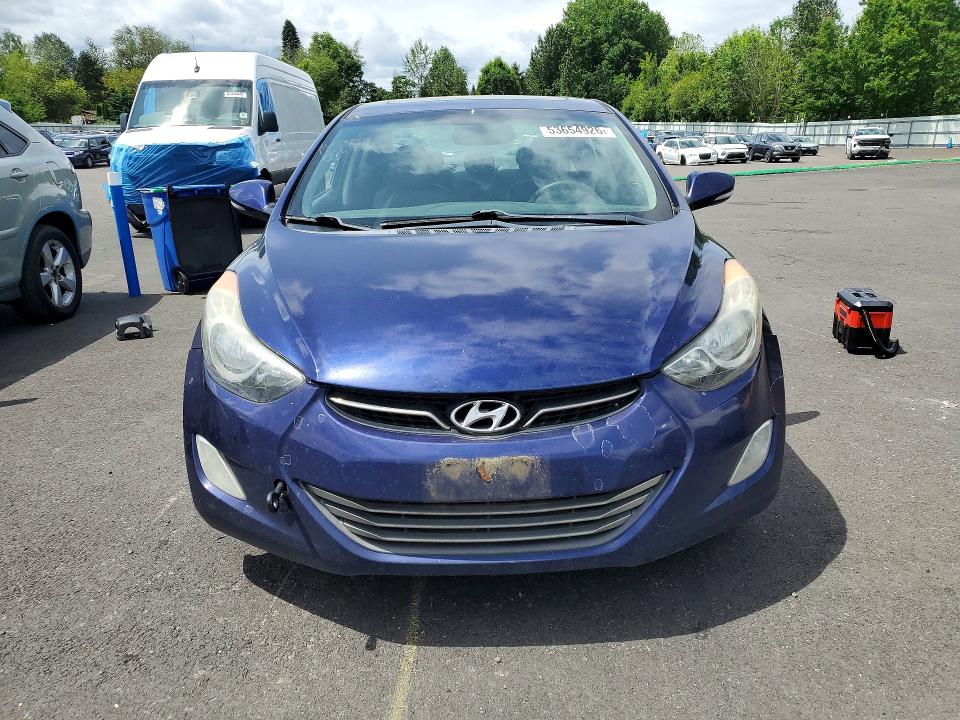 Aukcja sprzedaży 2013 Hyundai Elantra, vin: 5NPDH4AE6DH276476, numer aukcji: 53654926