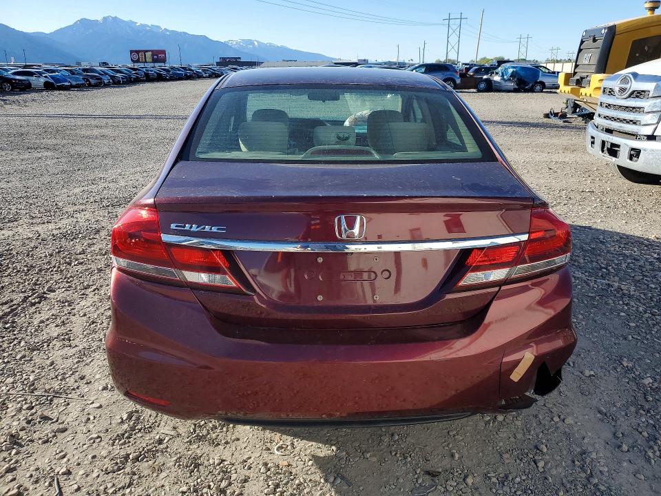 51704666 :رقم المزاد ، 19XFB2F56DE076984 vin ، 2013 Honda Civic مزاد بيع