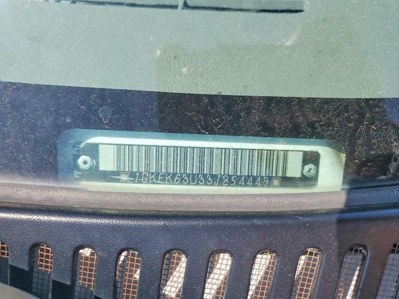53096606 :رقم المزاد ، 1GKEK63U33J254449 vin ، 2003 Gmc Denali مزاد بيع