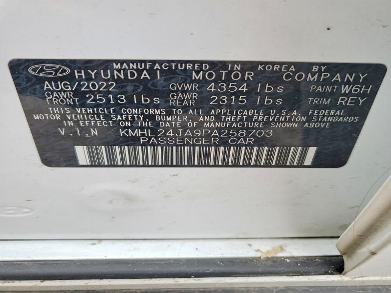 Aukcja sprzedaży 2023 Hyundai Sonata, vin: KMHL24JA9PA258703, numer aukcji: 51966846