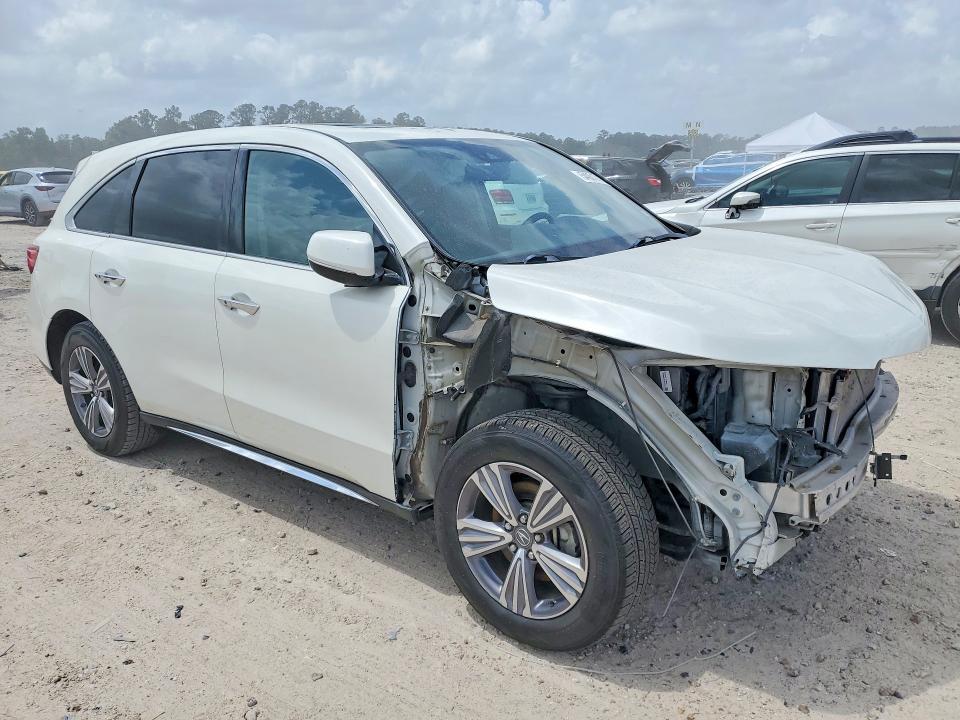 2017 Acura Mdx მანქანა იყიდება აუქციონზე, vin: 5FRYD4H50HB030206, აუქციონის ნომერი: 54051716