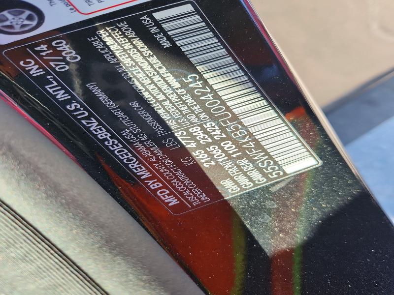 52822716 :رقم المزاد ، 55SWF4KB5FU004245 vin ، 2015 Mercedes-benz C مزاد بيع