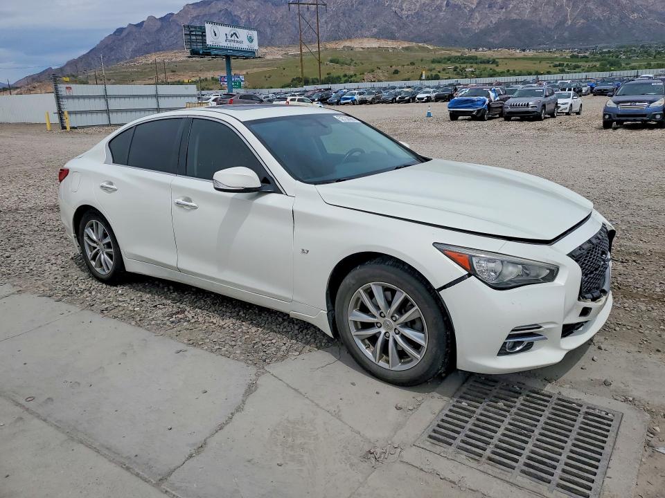 2014 Infiniti Q50 მანქანა იყიდება აუქციონზე, vin: JN1BV7ARXEM693470, აუქციონის ნომერი: 52738066