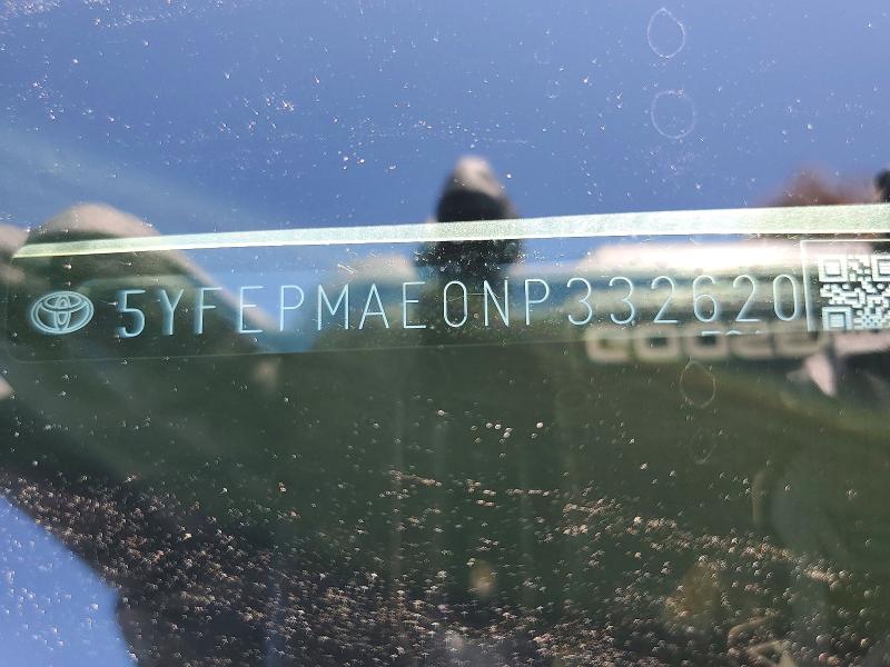 55346916 :رقم المزاد ، 5YFEPMAE0NP332620 vin ، 2022 Toyota Corolla مزاد بيع