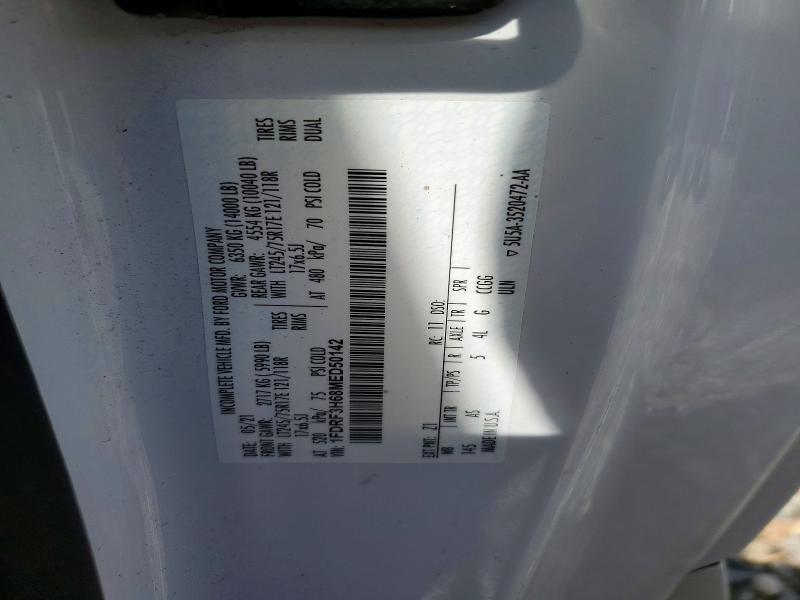 54221216 :رقم المزاد ، 1FDRF3H68MED50142 vin ، 2021 Ford F350 مزاد بيع