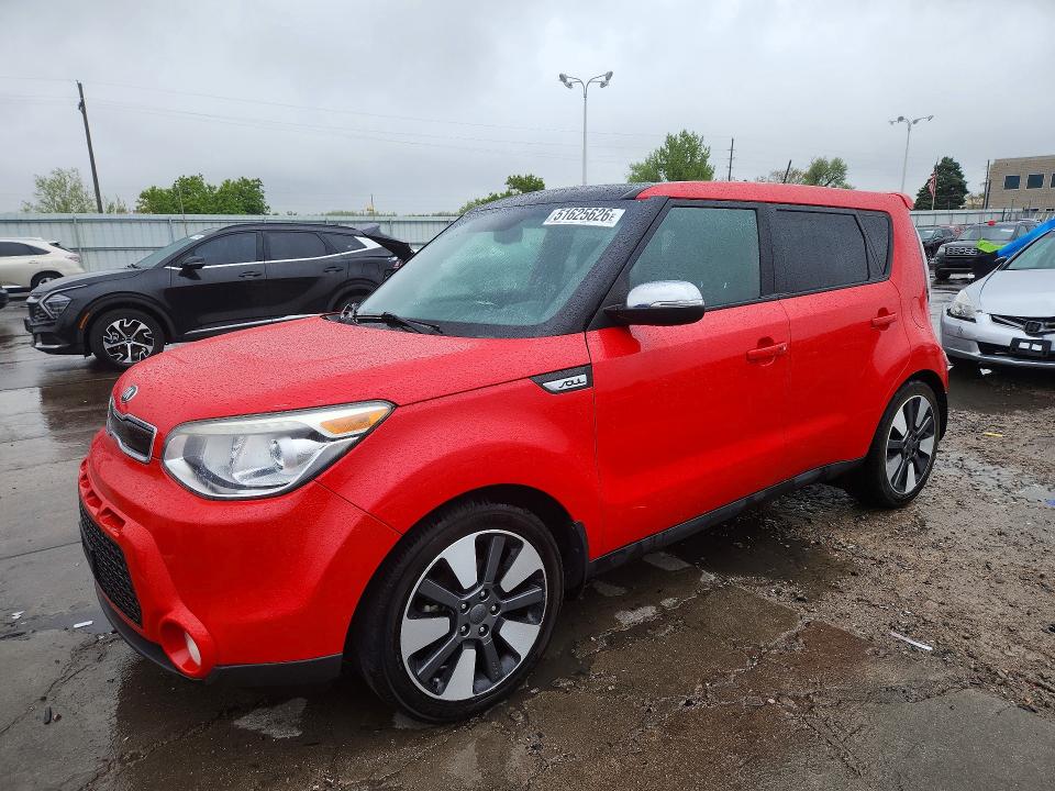 51625626 :رقم المزاد ، KNDJX3A52E7704629 vin ، 2014 Kia Soul مزاد بيع