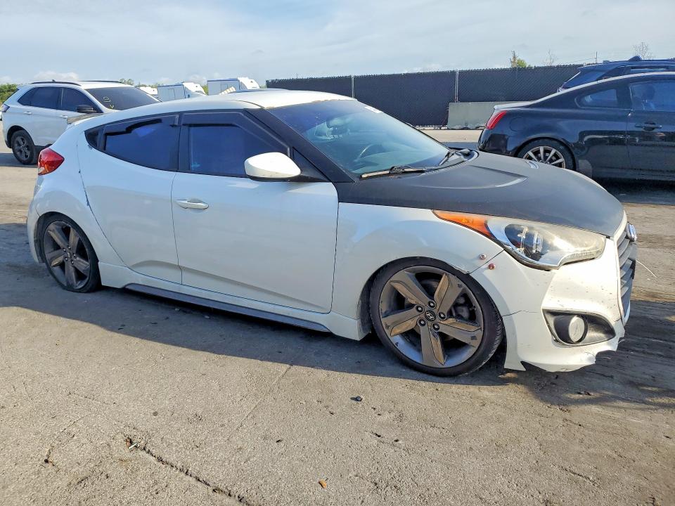 54849426 :رقم المزاد ، KMHTC6AE0FU217661 vin ، 2015 Hyundai Veloster مزاد بيع