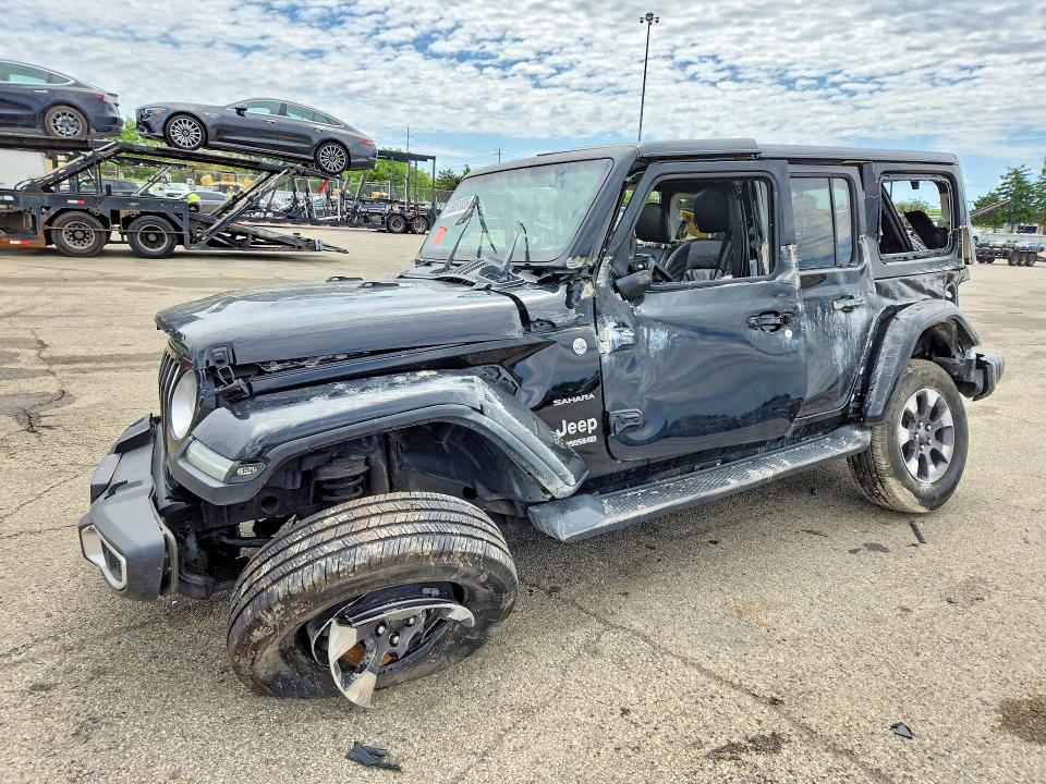 Продаж на аукціоні авто 2018 Jeep Wrangler Unlimited, vin: 1C4HJXEGXJW111510, номер лоту: 53051036