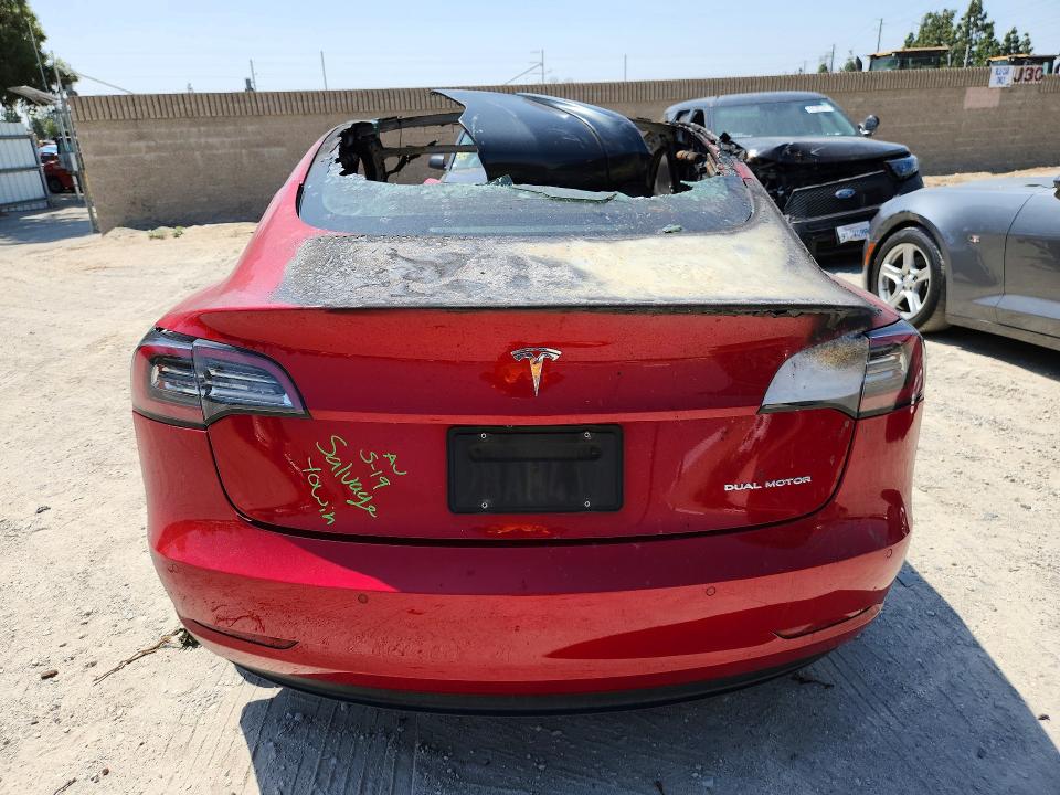 2022 Tesla Model 3 მანქანა იყიდება აუქციონზე, vin: 5YJ3E1EB0NF289842, აუქციონის ნომერი: 54658966