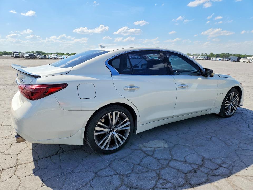 52614796 :رقم المزاد ، JN1EV7AR8LM250745 vin ، 2020 Infiniti Q50 مزاد بيع