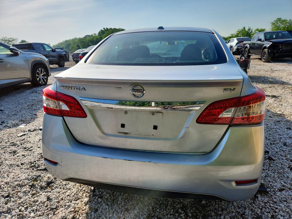 2015 Nissan Sentra მანქანა იყიდება აუქციონზე, vin: 3N1AB7APXFY218998, აუქციონის ნომერი: 53404066