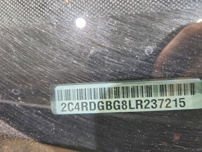 Aukcja sprzedaży 2020 Dodge Grand Caravan, vin: 2C4RDGBG8LR237215, numer aukcji: 55001466