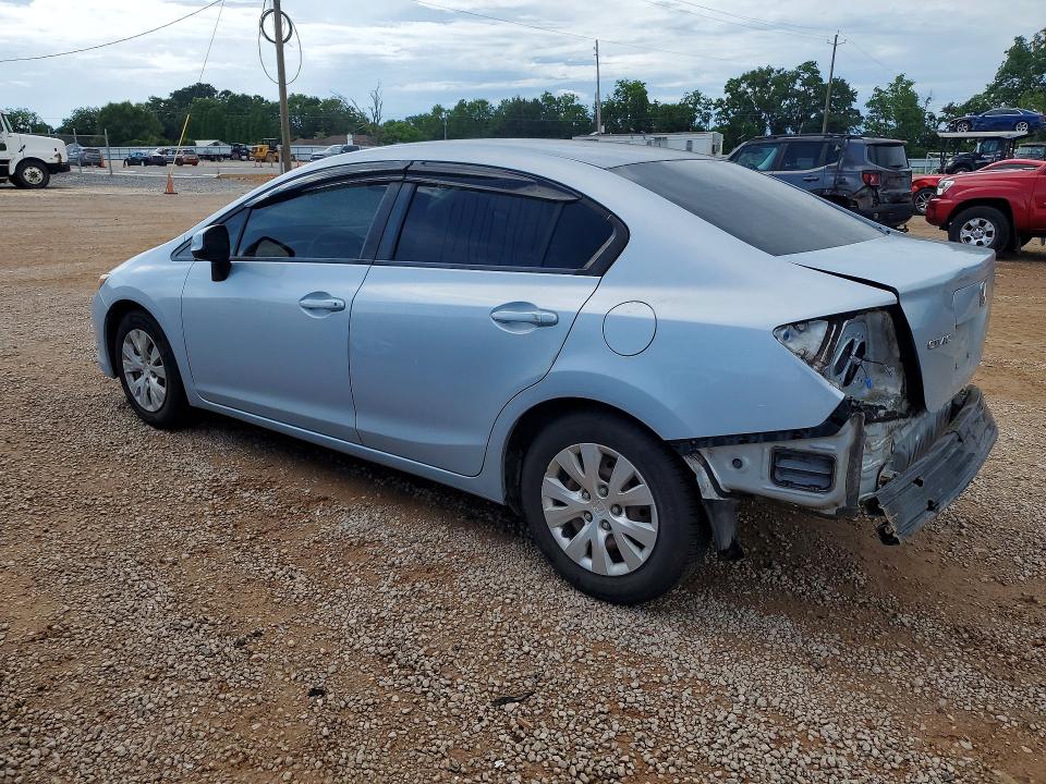 Продаж на аукціоні авто 2012 Honda Civic, vin: 2HGFB2F57CH564023, номер лоту: 54489566