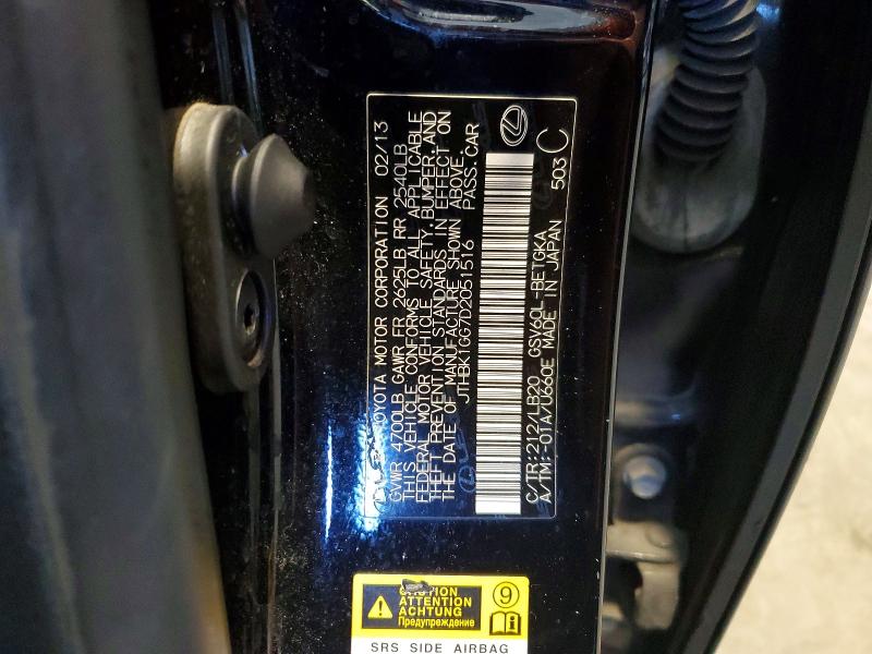Продаж на аукціоні авто 2013 Lexus Es, vin: JTHBK1GG7D2051516, номер лоту: 53273736